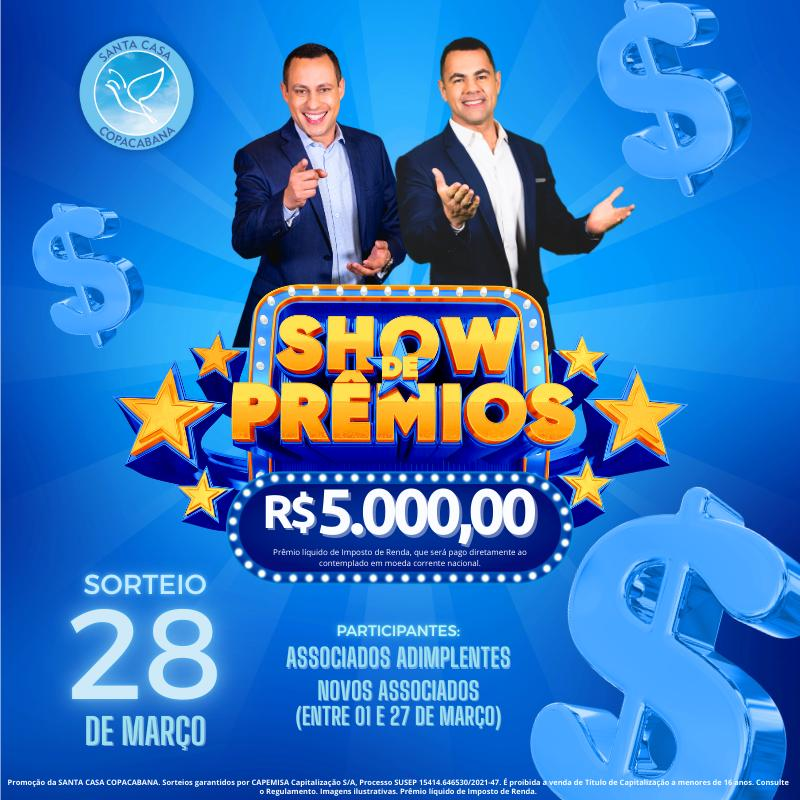 Show de Prêmios Santa Casa Copacabana